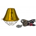 Рефлектор светильник JK Lighting JKBL-210 для ИК ламп с переключателем Hi-Off-Lo, шнур 2,5 м