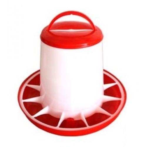 Кормушка бункерная 3 кг пластик с разделительной решеткой купить в интернет магазине Санрай73