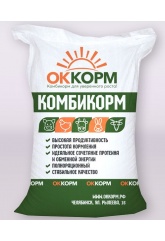 Комбикорм ОККОРМ для цыплят бройлера 1-4 недели, крупка, 25 кг