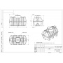 Емкость 300 литров горизонтальная (черный) Polimer Group G-300