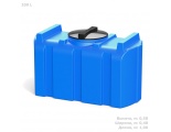 Емкость 200 литров прямоугольная (черный) Polimer Group R-200