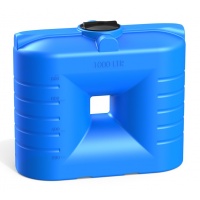 Емкость 1000 литров прямоугольная (голубой) Polimer Group SN-1000