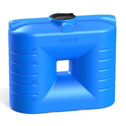 Емкость 1000 литров прямоугольная (голубой) Polimer Group SN-1000