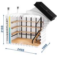 Погреб TINGARD PRESTIGE L (2500Б)