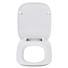 Сиденье Roca Debba дюропласт, тонкое, мягкое закрывание, быстрое снятие