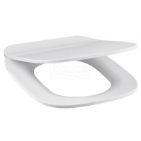 Сиденье Roca Debba дюропласт, тонкое, мягкое закрывание, быстрое снятие