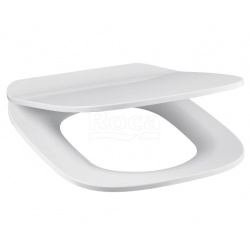 Сиденье Roca Debba дюропласт, тонкое, мягкое закрывание, быстрое снятие