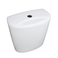 Бачок УНИВЕРСАЛ нижний подвод, кнопка (13см) Лобня