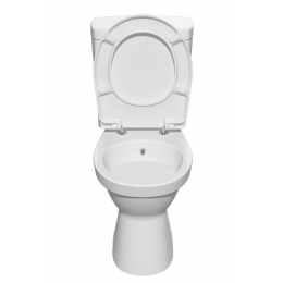 Унитаз-компакт c функцией биде Vitra Norm Eisberg, сиденье термопласт с микролифтом, белый