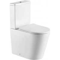 Унитаз-компакт Aquatek ОБЕРОН AQ1273S-00 с сиденьем Soft Close