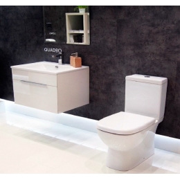 Унитаз-компакт Sanita LUXE QUADRO с сиденьем Soft Close