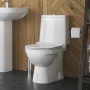 Унитаз-компакт Sanita NEXT COMFORT S1, прямой выпуск, дюро м/лифт