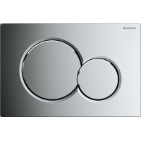 Клавиша GEBERIT Sigma 01 ,хром глянец (к 111.300/350/361/362/380/390/796)