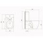 Унитаз-компакт Aquatek БЕТТА AQ1363B-00 с сиденьем Soft Close