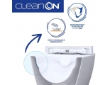 Унитаз подвесной Cersanit CITY Clean On с ультратонким быстросъёмным сиденьем из ант