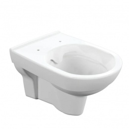 Унитаз подвесной Cersanit CITY Clean On с ультратонким быстросъёмным сиденьем из ант