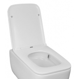 Сиденье для унитаза Azario NOVA AZ-2216 микролифт, быстросъемное, ультратонкое