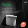 Унитаз приставной IDDIS Pulse PULIDSEi26 с функцией импульсного смыва, с микролифтом