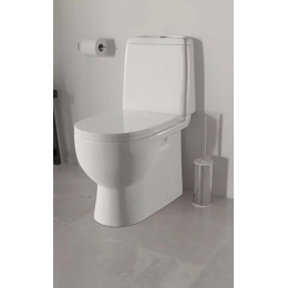 Унитаз-компакт Sanita Luxe Best Exclusive, универсальный выпуск, сиденье дюропласт
