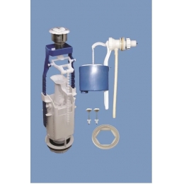 Арматура 2кн,хром, бок\подвод, Уклад