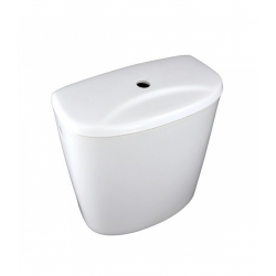 Бачок УНИВЕРСАЛ боковой подвод, кнопка (13см) Лобня