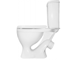 Унитаз-компакт Sanita Эталон стандарт, косой выпуск, полипропилен, н/п