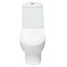 Унитаз-компакт Sanita Luxe Best Basic универсальный выпуск, сиденье