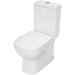 Унитаз-компакт Sanita QUADRO LUXE Slim SL D, прямой выпуск, дюро,душ. смыв