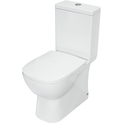 Унитаз-компакт Sanita QUADRO LUXE Slim SL D, прямой выпуск, дюро,душ. смыв купить в интернет магазине Санрай73