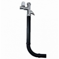 Кран смывной КРС-20 с пластмассовой трубой (рычаг)