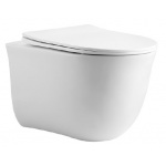 Унитаз Aquatek Классик подвесной, безободковый, с сиденьем Микролифт