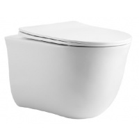 Унитаз Aquatek Классик подвесной, безободковый, с сиденьем Микролифт