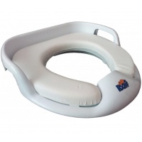 Накладка детская к сиденью мягкая BossBaby белая