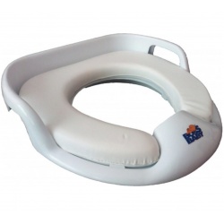 Накладка детская к сиденью мягкая BossBaby белая