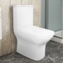 Унитаз напольный Azario Fresco AZ-8302 безободковый, в комплекте с бачком и сиденьем микролифт