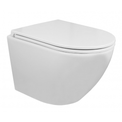 Унитаз подвесной Azario Grado AZ-0046N, безободковый, с сидением микролифт