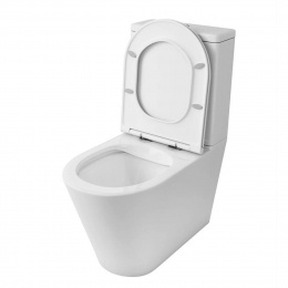 Унитаз напольный Azario Luana в комплекте с арматурой, сиденье микролифт AZ-8593