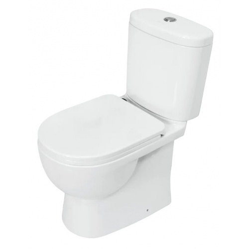 Унитаз-компакт Sanita Luxe Арт Комфорт, сиденье дюропласт, микролифт, быстросъем купить в интернет магазине Санрай73