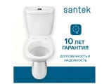 Унитаз-компакт Santek Анимо ЭКОНОМ 1WH110032 с диагональным выпуском,сиденье полипропилен