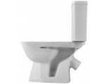Унитаз-компакт Santek Нео Лайт 1WH302409, косой выпуск, дюропласт микролифт быстросъем, 2 режима