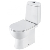 Унитаз-компакт Santek Остин с горизонтальным выпуском, сиденье тонкое микролифт, 2 режима