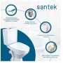Унитаз-компакт Santek Лига 1WH302141 белый косой выпуск,сиденье дюропласт