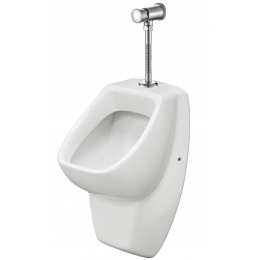 Писсуар Santek Гала 1WH501804 с нажимным краном, с креплением, сифон горизонтальный