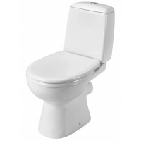 Унитаз-компакт Santek Цезарь 1WH301746 белый, горизонтальный выпуск,с микролифтом