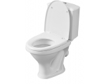 Унитаз-компакт Santeri Вест белый антивсплеск,косой выпуск Воротынск