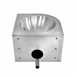 Раковина угловая одинарная подвесная MF-143