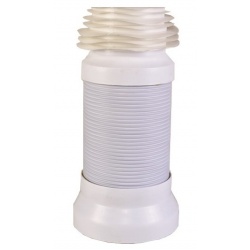 Гофра для унитаза Styron, выпуск 90мм, длина 280-510мм