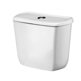 Бачок БРИЗ с крышкой, белый (17,5 см) Santek