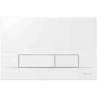 Кнопка смыва Lemark BIT для инсталляции механическая, белый глянец 9804008