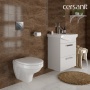 Комплект DELFI 5в1 (унитаз+инсталляция) Black